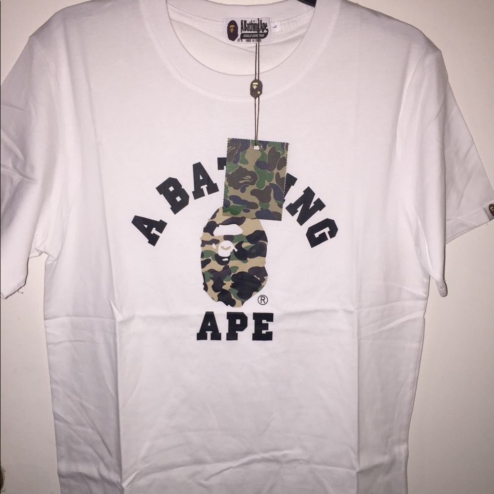 Men Bape tee